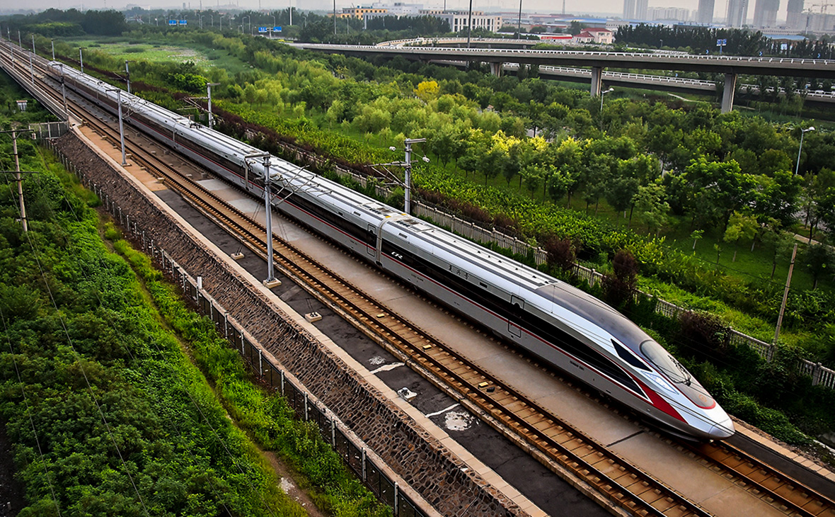 В Китае создадут поезд, способный развивать скорость до 600 км/ч