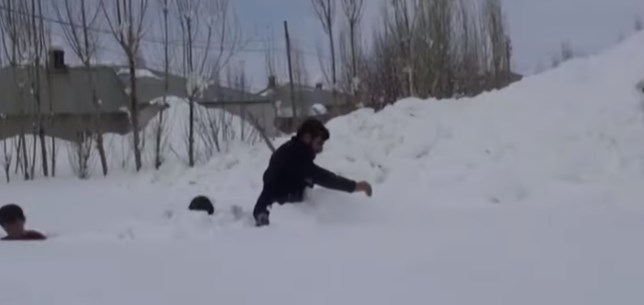Снег в Турции выпал